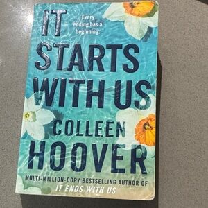 It Starts With Us by Colleen Hoover Book